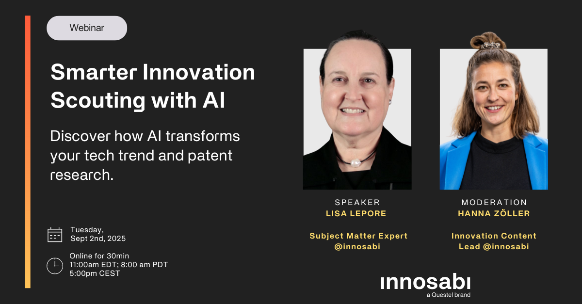 Webinar: Smarter Innovation Scouting with AI: Meet Sophia in Insight