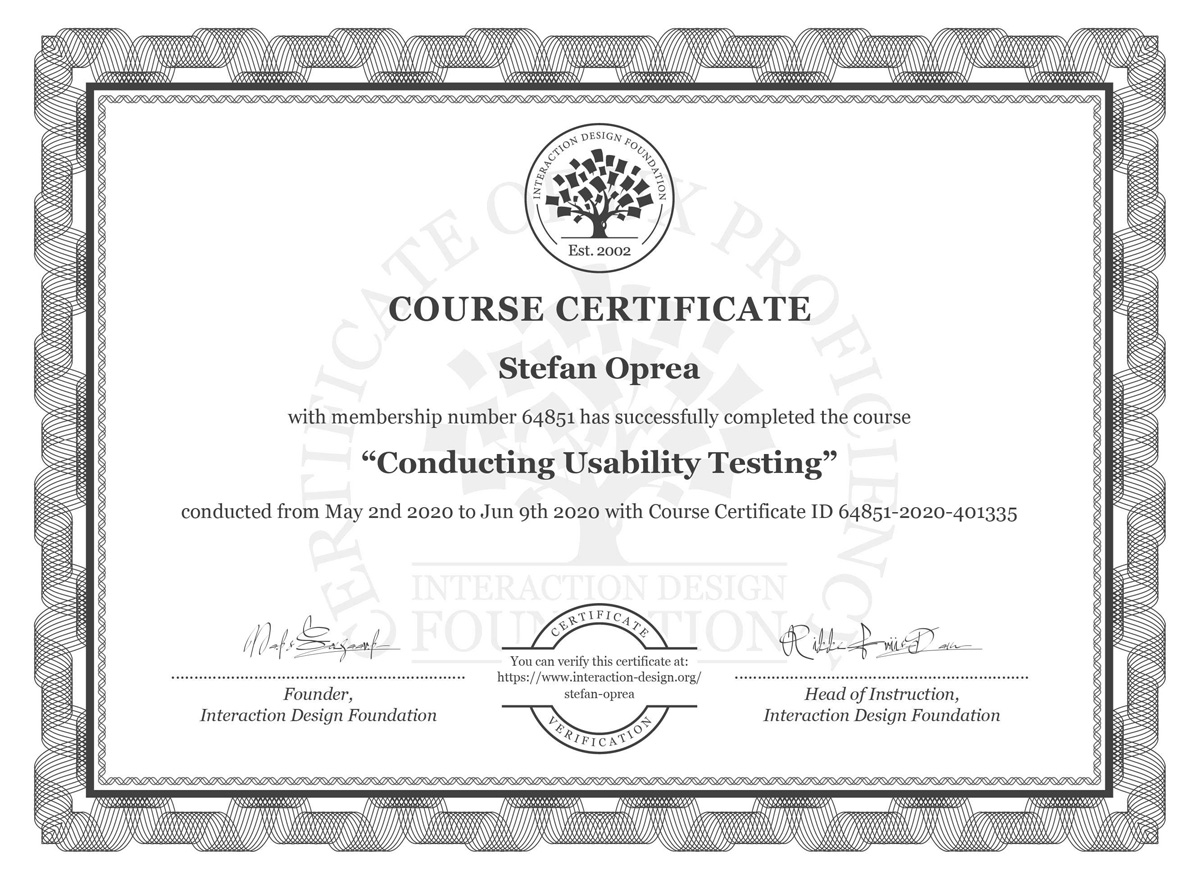 IDF Usability