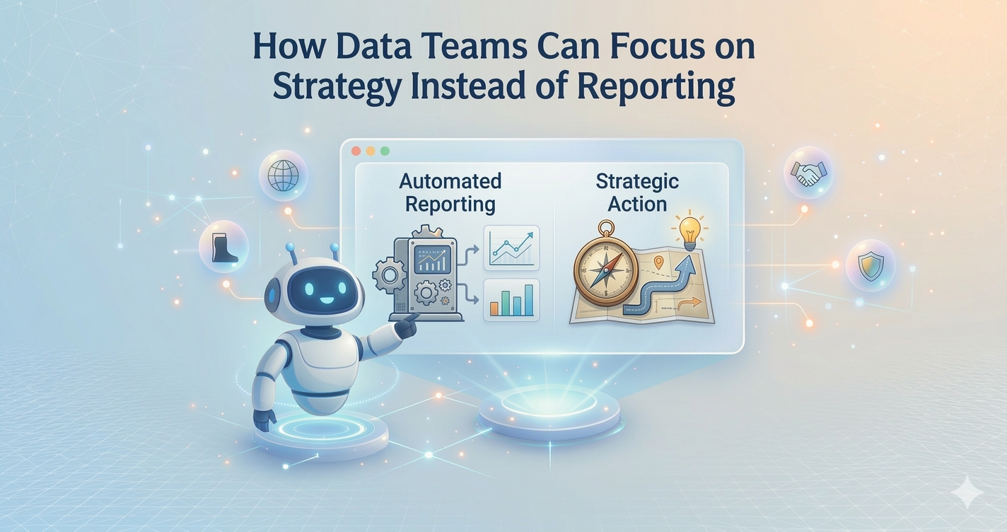 How Data Teams Can Focus on Strategy Instead of Reporting