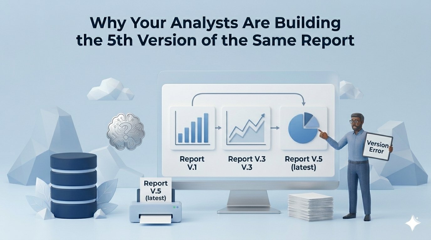 Why Your Analysts Are Building the 5th Version of the Same Report