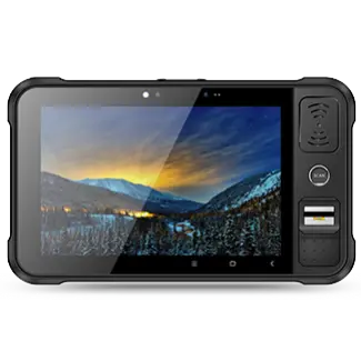 Das Chainway P80 ist ein besonders robustes UHF/RAIN-RFID-Tablet mit Android 13, das für zuverlässige Leistung in Industrie- und Logistikumgebungen entwickelt wurde. Mit einem 8-Zoll-FHD-Display, einem leistungsstarken 2,0-GHz-Octa-Core-Prozessor und einem 8700-mAh-Akku gewährleistet es einen reibungslosen Betrieb und eine lange Einsatzdauer. Das fortschrittliche UHF-RFID-Modul bietet eine Lesereichweite von bis zu 10 Metern und wird durch optionale Barcode-Scans, NFC-, Fingerabdruck- und Iriserkennung ergänzt. Mit IP65-Abdichtung, umfangreichen Konnektivitätsoptionen und hoher Sturzfestigkeit ist das P80 ideal für die Anlagenverfolgung, Lagerhaltung, den Außendienst und andere geschäftskritische Anwendungen.