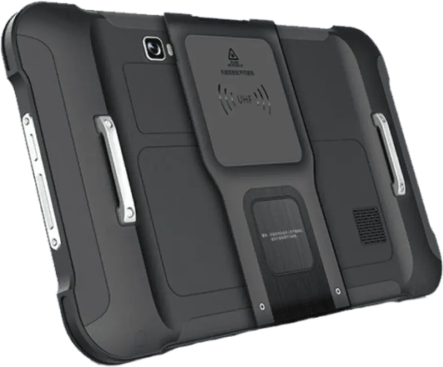 Das Chainway P80 ist ein besonders robustes UHF/RAIN-RFID-Tablet mit Android 13, das für zuverlässige Leistung in Industrie- und Logistikumgebungen entwickelt wurde. Mit einem 8-Zoll-FHD-Display, einem leistungsstarken 2,0-GHz-Octa-Core-Prozessor und einem 8700-mAh-Akku gewährleistet es einen reibungslosen Betrieb und eine lange Einsatzdauer. Das fortschrittliche UHF-RFID-Modul bietet eine Lesereichweite von bis zu 10 Metern und wird durch optionale Barcode-Scans, NFC-, Fingerabdruck- und Iriserkennung ergänzt. Mit IP65-Abdichtung, umfangreichen Konnektivitätsoptionen und hoher Sturzfestigkeit ist das P80 ideal für die Anlagenverfolgung, Lagerhaltung, den Außendienst und andere geschäftskritische Anwendungen.