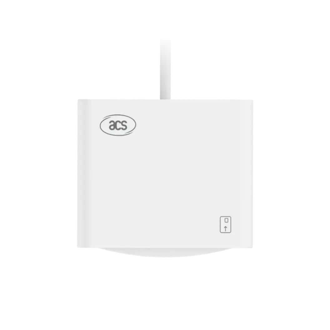 The ACS ACR40U-A is a compact, high-speed USB contact smart card reader supporting ISO 7816 Class A, B, and C cards, microprocessor cards using T=0 and T=1 protocols, and various memory card types, offering seamless PC/SC and CCID integration across Windows, Linux, macOS, iOS, iPadOS, and Android. Certified to EMV and PBOC Level 1, it features firmware upgradeability, onboard user data storage, dual LED indicators, and connectivity options via USB Type-A or Type-C. Designed for applications in e-government, banking, healthcare, PKI, and secure network access, the ACR40U-A provides reliable performance with up to 600 kbps read/write speed and durable 200,000-cycle card insertion mechanics.