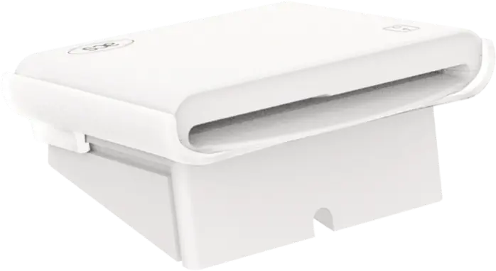 The ACS ACR40U-B is a compact, high-speed USB contact smart card reader supporting ISO 7816 Class A, B, and C cards, microprocessor cards using T=0 and T=1 protocols, and a wide range of memory and identification cards, including CAC, MyKad, and J-LIS. Offering EMV and PBOC Level 1 certification, PC/SC and CCID compliance, and seamless compatibility with Windows, Linux, macOS, iOS, iPadOS, Android, and Solaris, it provides reliable and secure card handling for professional authentication environments. The reader integrates firmware upgradeability, onboard user data storage, blue/green status LEDs, and a durable 200,000-cycle card slot, while USB Type-A or Type-C connectivity ensures flexible deployment across secure applications such as e-government, finance, healthcare, PKI, and network access control.