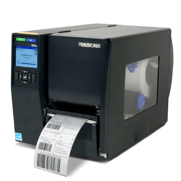The TSC T6000e is a high-performance industrial UHF RAIN RFID printer engineered for demanding, high-volume labeling environments, offering 4-inch and 6-inch configurations with resolutions up to 600 dpi and print speeds suitable for producing up to 10,000 labels per day. Supporting GS1 EPC Gen2 v2 / ISO 18000-63 RFID encoding, it prints and encodes standard and on-metal RFID labels with automated overstrike of failed tags, while an optional fully integrated ODV-2D barcode verifier grades and validates every label to ISO standards. With broad connectivity options including Ethernet, USB, serial, and optional Wi-Fi, support for major printer languages, remote device management, and the ability to print, encode RFID, and verify barcodes in a single pass, the T6000e delivers exceptional speed, reliability, and cost efficiency for logistics, manufacturing, warehousing, and supply chain operations.