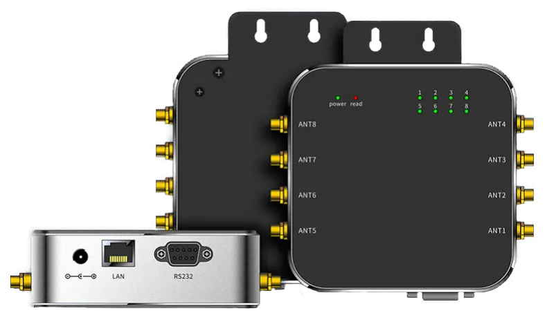 Der Chainway UR8 ist ein kompakter, leistungsstarker stationärer UHF RAIN RFID-Reader, der für zuverlässige Fixed-RFID-Installationen in industriellen und kommerziellen Umgebungen entwickelt wurde. Angetrieben von Impinj E-Series Chips unterstützt er EPC Class 1 Gen2 / ISO 18000-6C sowie globale UHF-Frequenzbänder und gewährleistet damit eine konsistente und präzise Tag-Identifikation bei weltweiten Einsätzen. Mit Unterstützung von bis zu acht externen UHF-Antennen und einer einstellbaren HF-Ausgangsleistung von bis zu 30 dBm (optional 33 dBm) ermöglicht der UR8 flexible Mehrzonen- und High-Coverage-RFID-Konfigurationen. Ethernet- und RS-232-Kommunikationsschnittstellen erlauben eine nahtlose Integration in bestehende Automatisierungs- und IT-Infrastrukturen. Das robuste Aluminiumgehäuse, die effiziente Wärmeableitung und der breite Betriebstemperaturbereich machen den Chainway UR8 für den langfristigen Innen- und Außeneinsatz geeignet, unter anderem für Lager- und Logistikmanagement, Bestandsverfolgung im Einzelhandel, Archiv- und Bibliothekssysteme, Wäsche- und Textilverfolgung sowie Produktionslinienautomatisierung.