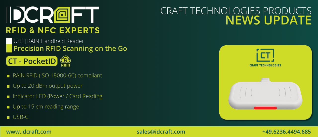 PocketID – Der kompakte UHF RFID Reader