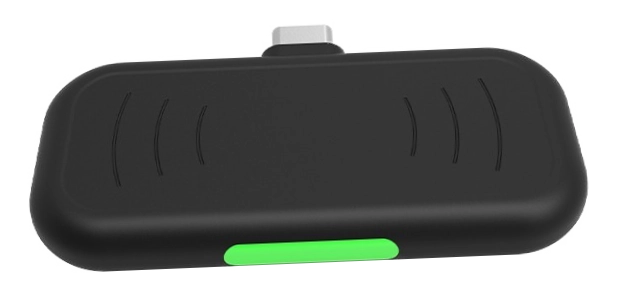 The CT PocketID is a compact UHF RAIN RFID reader designed for mobile applications, offering fast and accurate tag detection with support for ISO 18000-6C / EPC Gen2 standards and a configurable RF output of up to 20 dBm. With a USB-C interface for plug-and-play connectivity to Android and iOS devices, the reader captures up to 30 tags per second within a reading range of up to 15 cm, making it ideal for inventory management, mobile point-of-sale, access management, and retail stock workflows. Lightweight and durable, PocketID includes HID keyboard emulation, firmware upgradeability, and robust software integration, delivering a reliable handheld solution for precise UHF RFID scanning on the go.