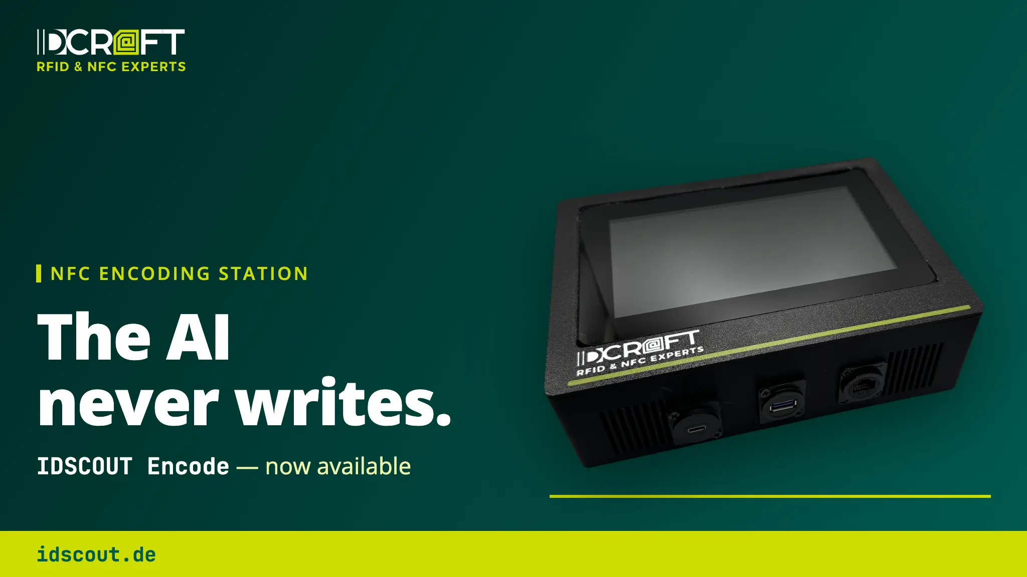 From teaser to product: IDSCOUT Encode is available now