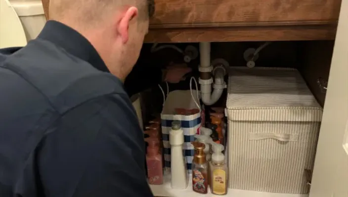 mother modern plumbing expert tests home tap water quality in grapevine tx