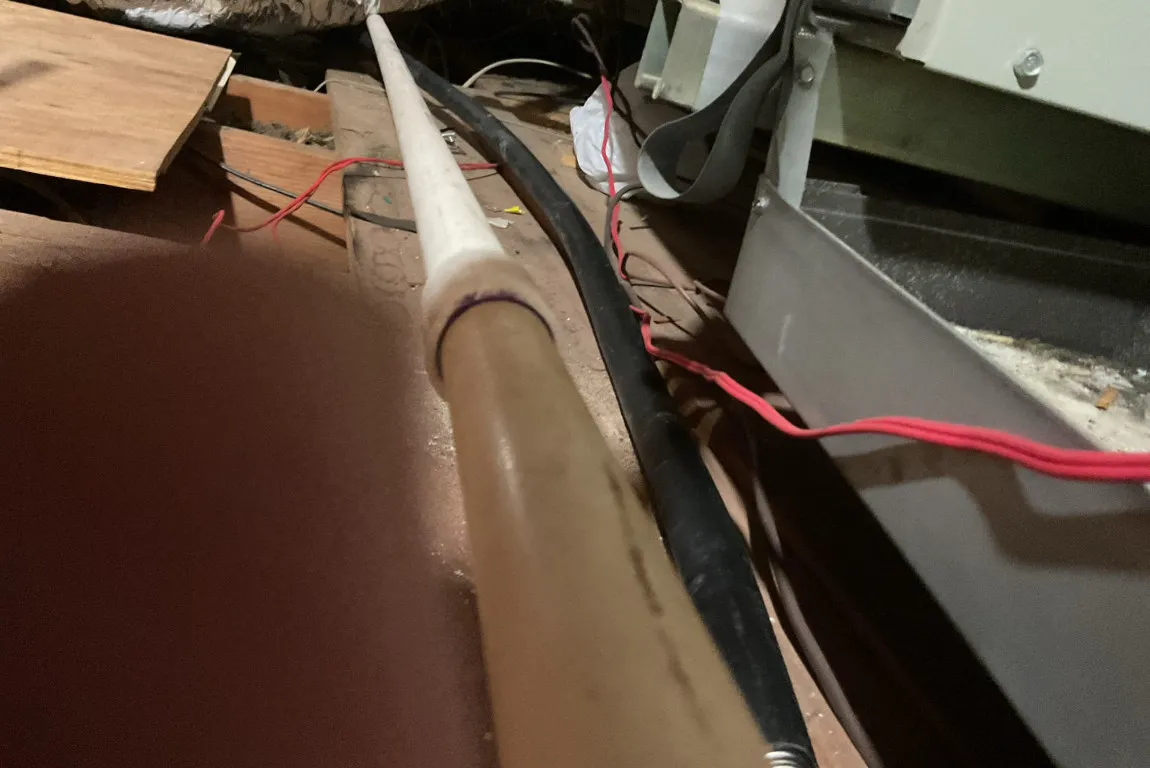 Mother Modern Plumbing residential gas line installation in Dallas