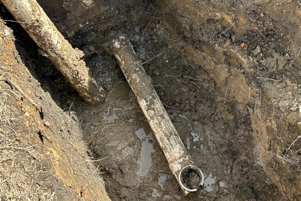 schedule 40 pvc sewer pipe repair project in dallas texas