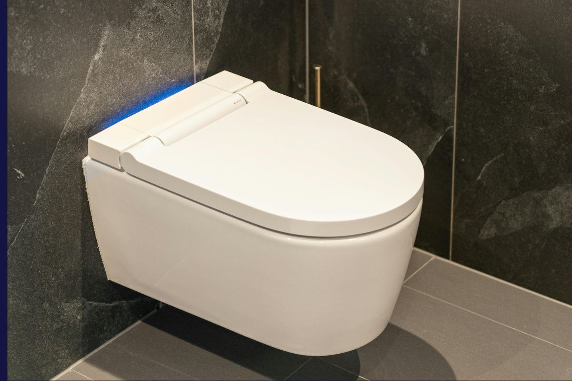 home smart toilet installation as modern plumbing solution for health and water savings