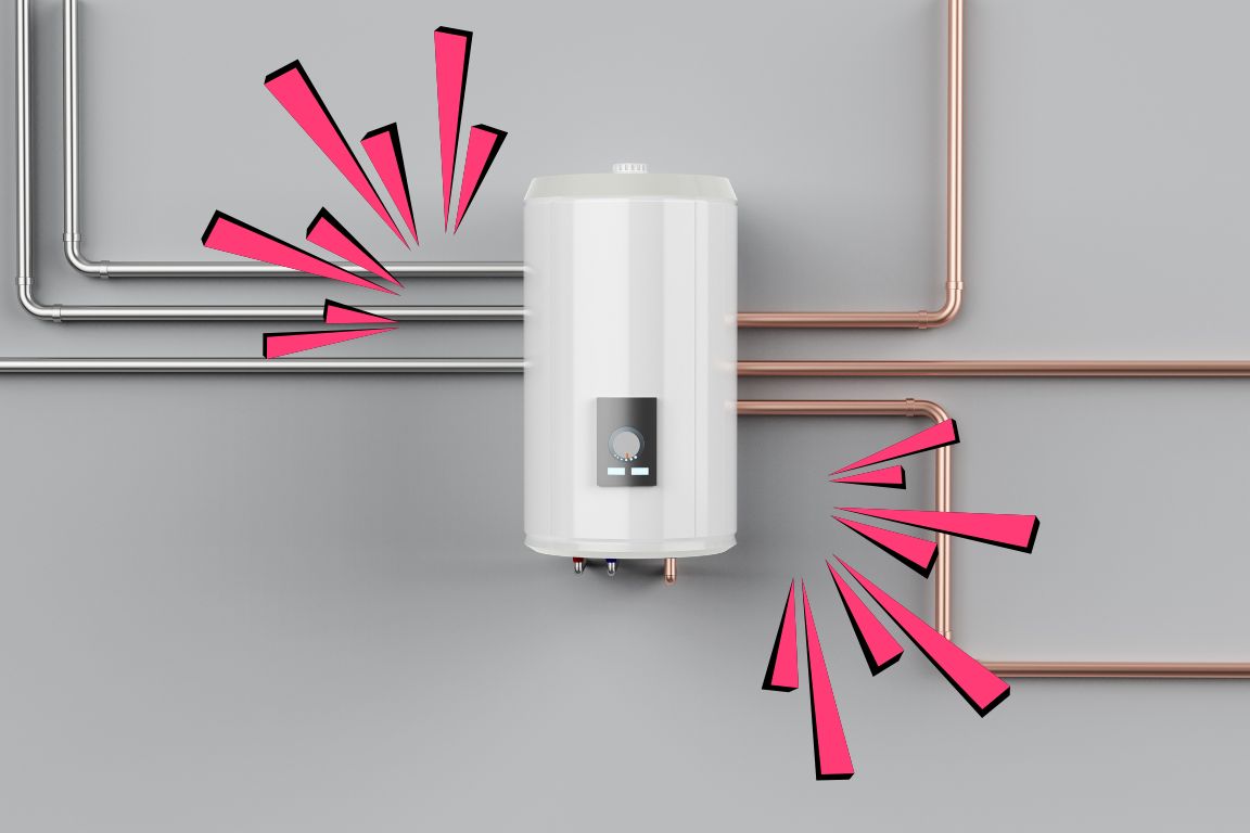 gas tankless water heater making noise, popping and banging noises