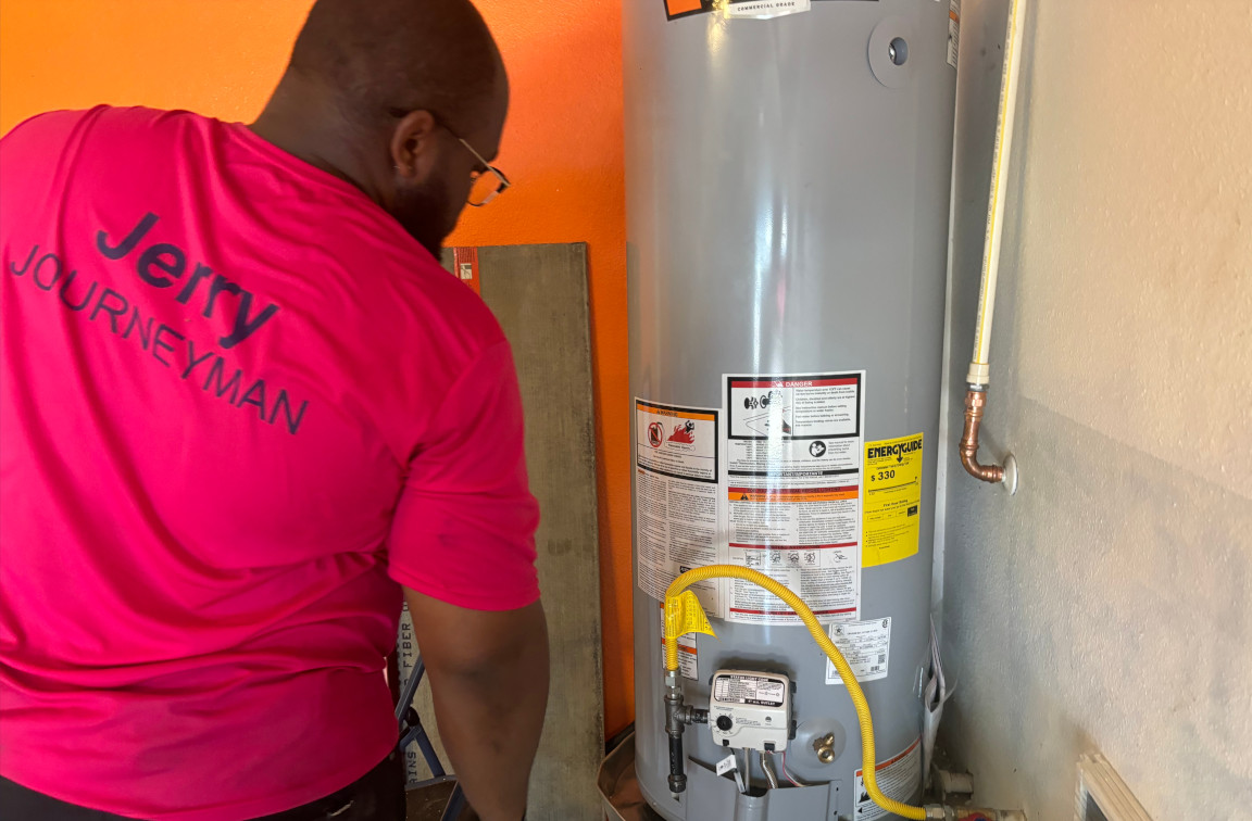 mother modern plumbing provides water heater flush and maintenance service in dallas, tx