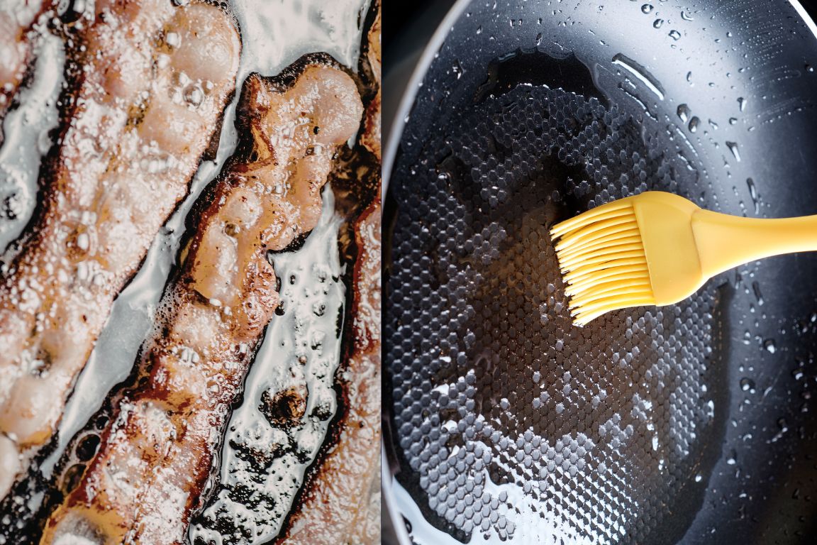 bacon grease and cooking fat to be disposed down the sink drain
