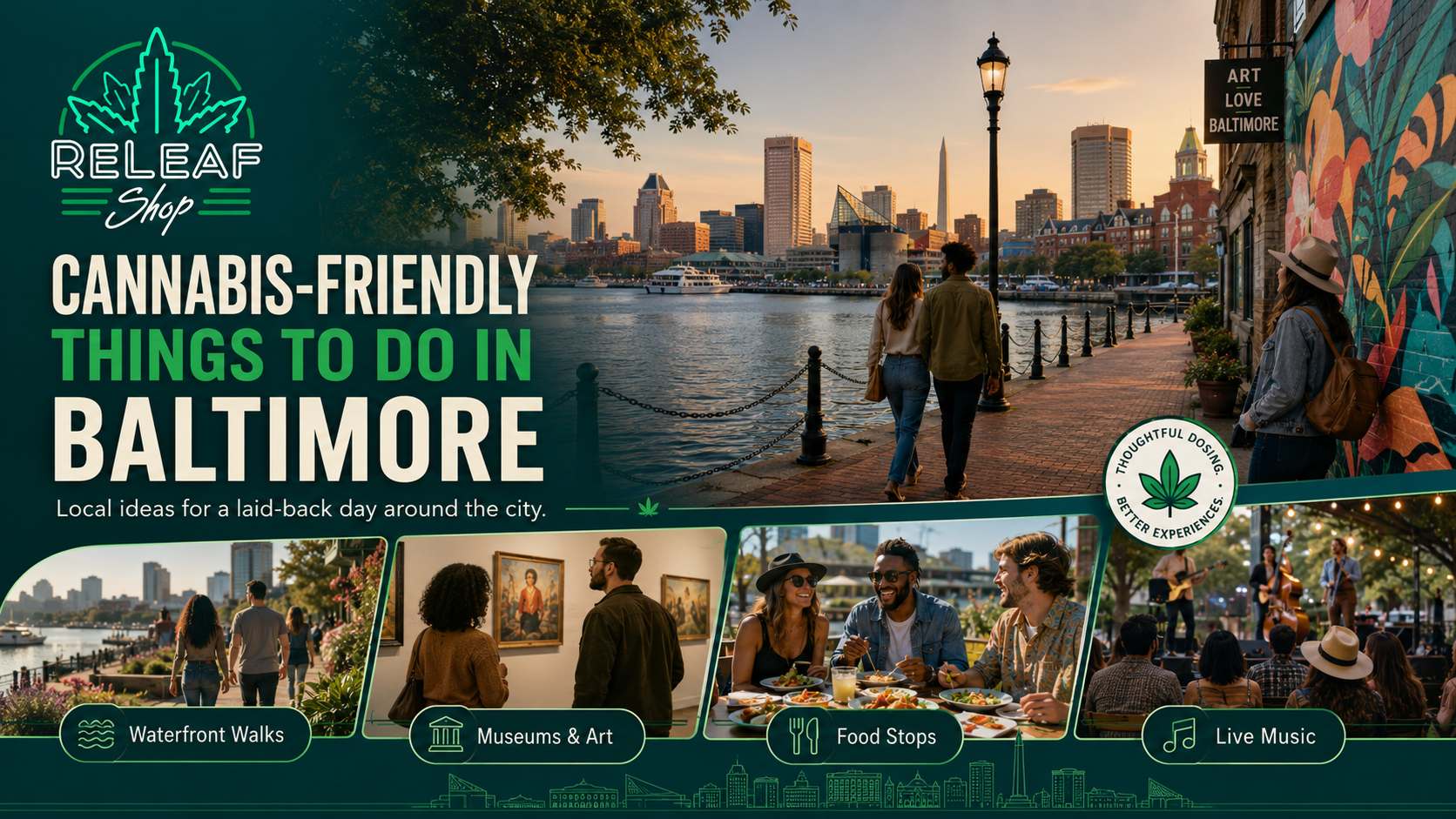 Cannabis-Friendly Things to Do in Baltimore