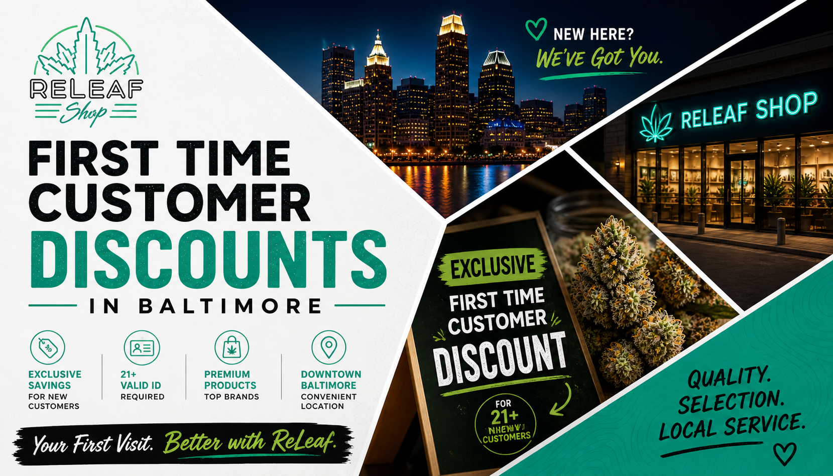 First-Time Dispensary Discount in Baltimore