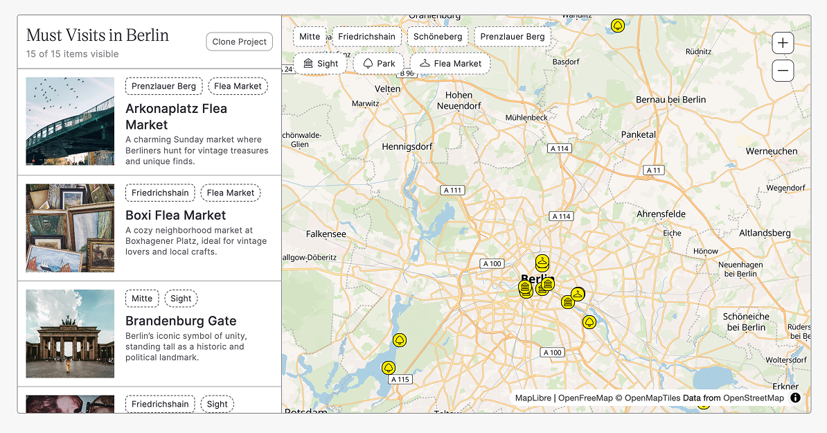 Dynamic Map for Webflow loaded after consent has been given
