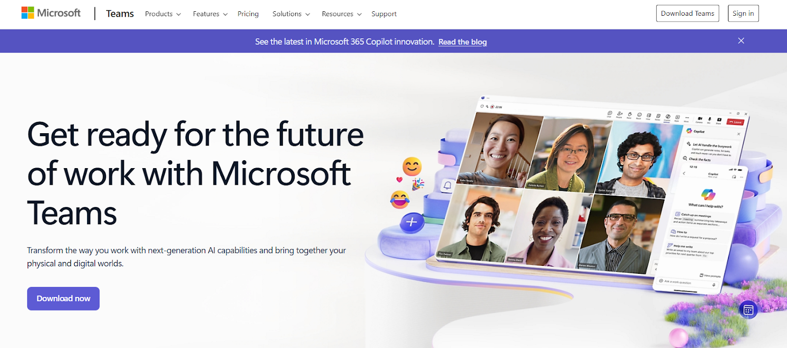 Teams enterprise collaboration software for instant messaging, boost productivity, check project progress