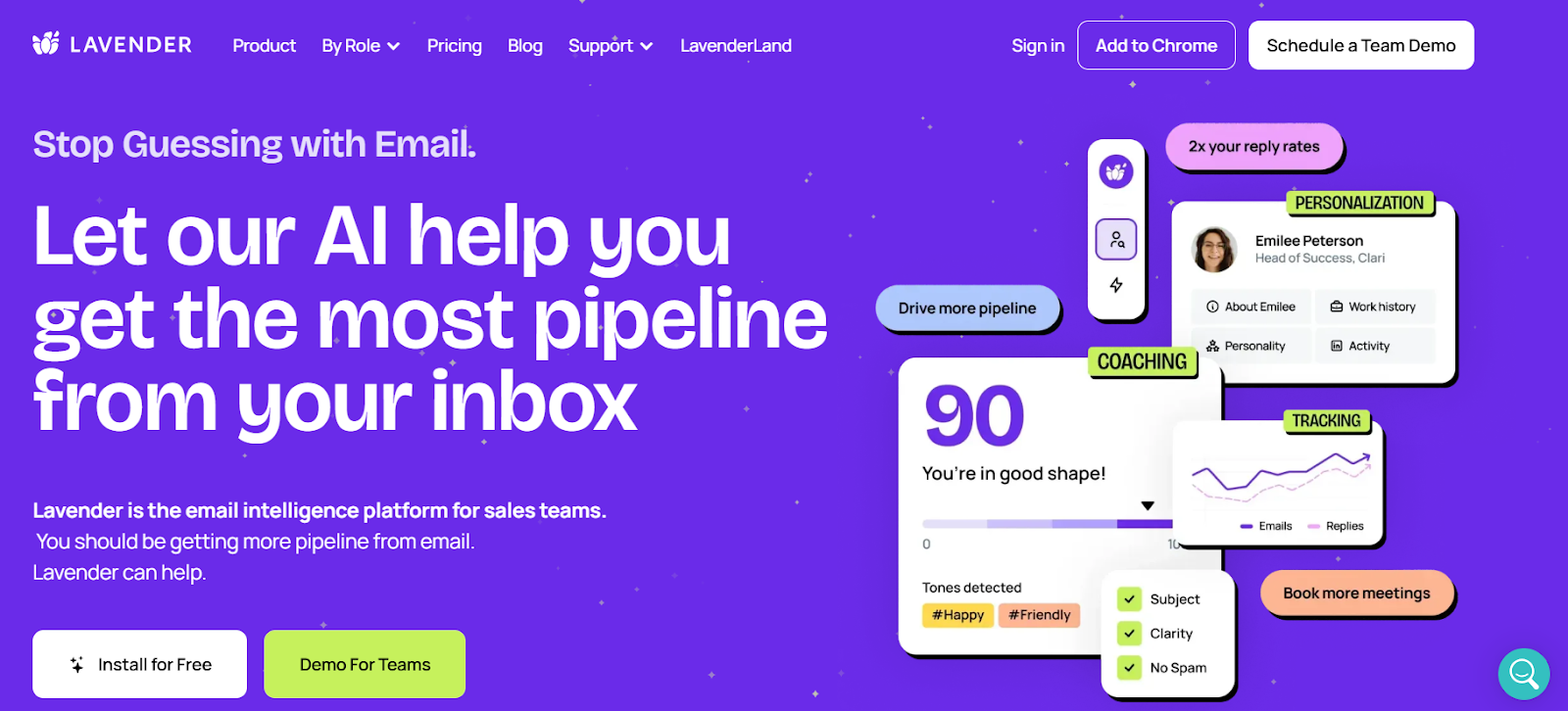 ai email writer for email lengths, email marketing tool with more advanced features