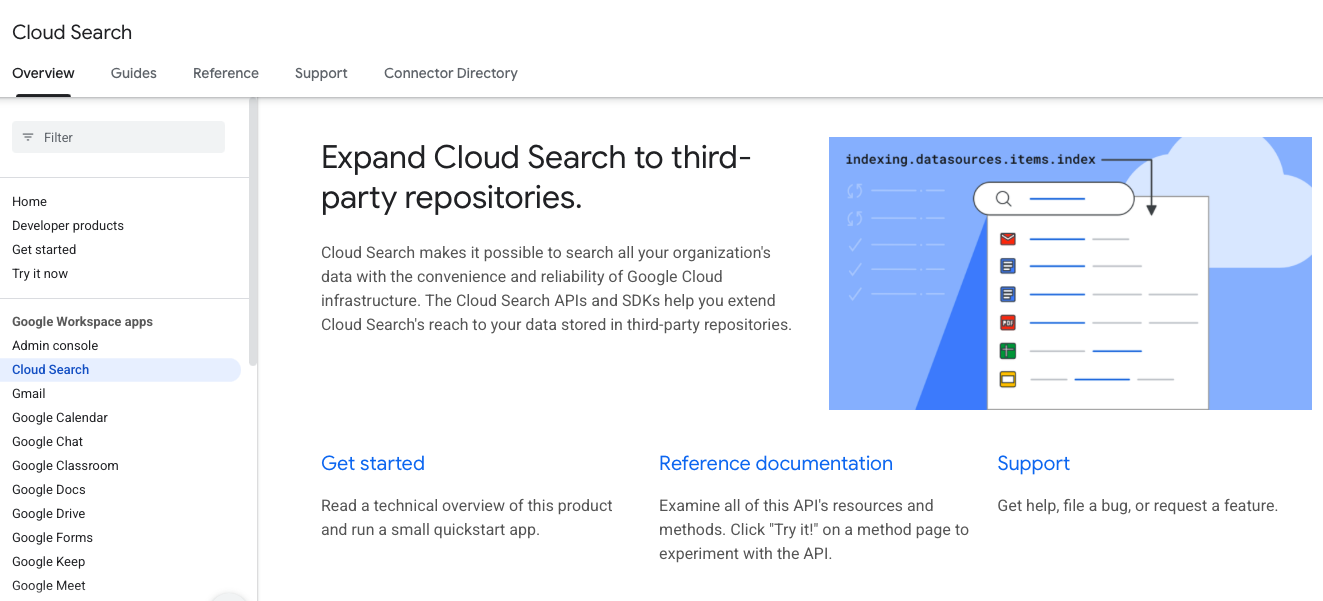google cloud search, enterprise search tool