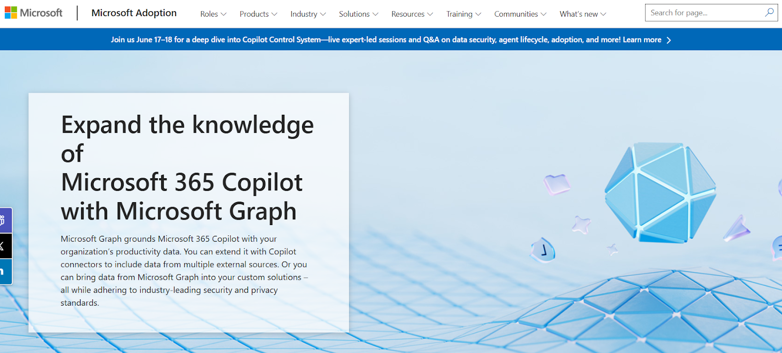 enterprise search software Microsoft Graph + Copilot