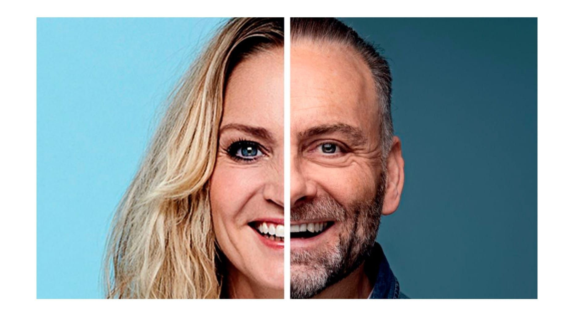 Annette Heick og Jesper Lundgaard halve ansigter