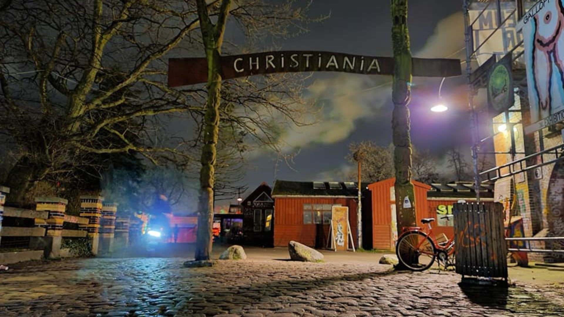 Indgangen til Christiania