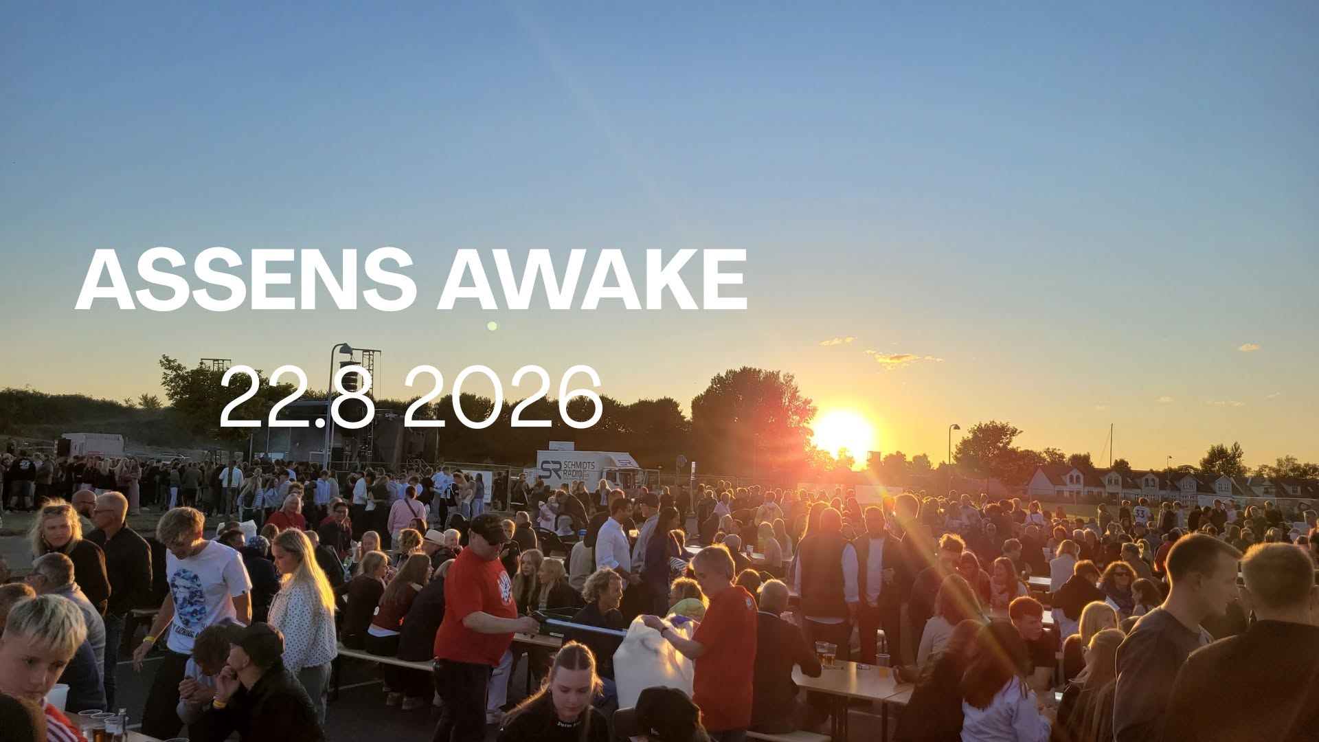 Assens Awake samler koncerter, wakeboarding og fest ved Arena Assens lørdag den 22. august 2026 med KATO og Hampenberg på plakaten. Se billetter og info.