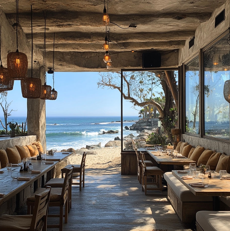 beachfront food spots 