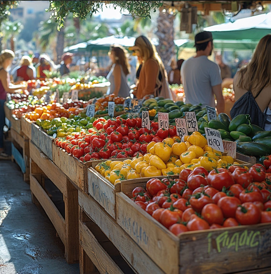 Food market in san diego