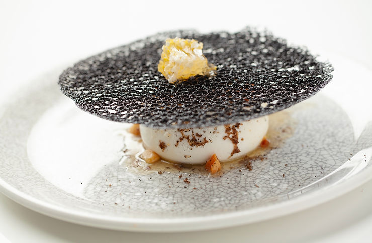  A beautifully presented  breakfast dish