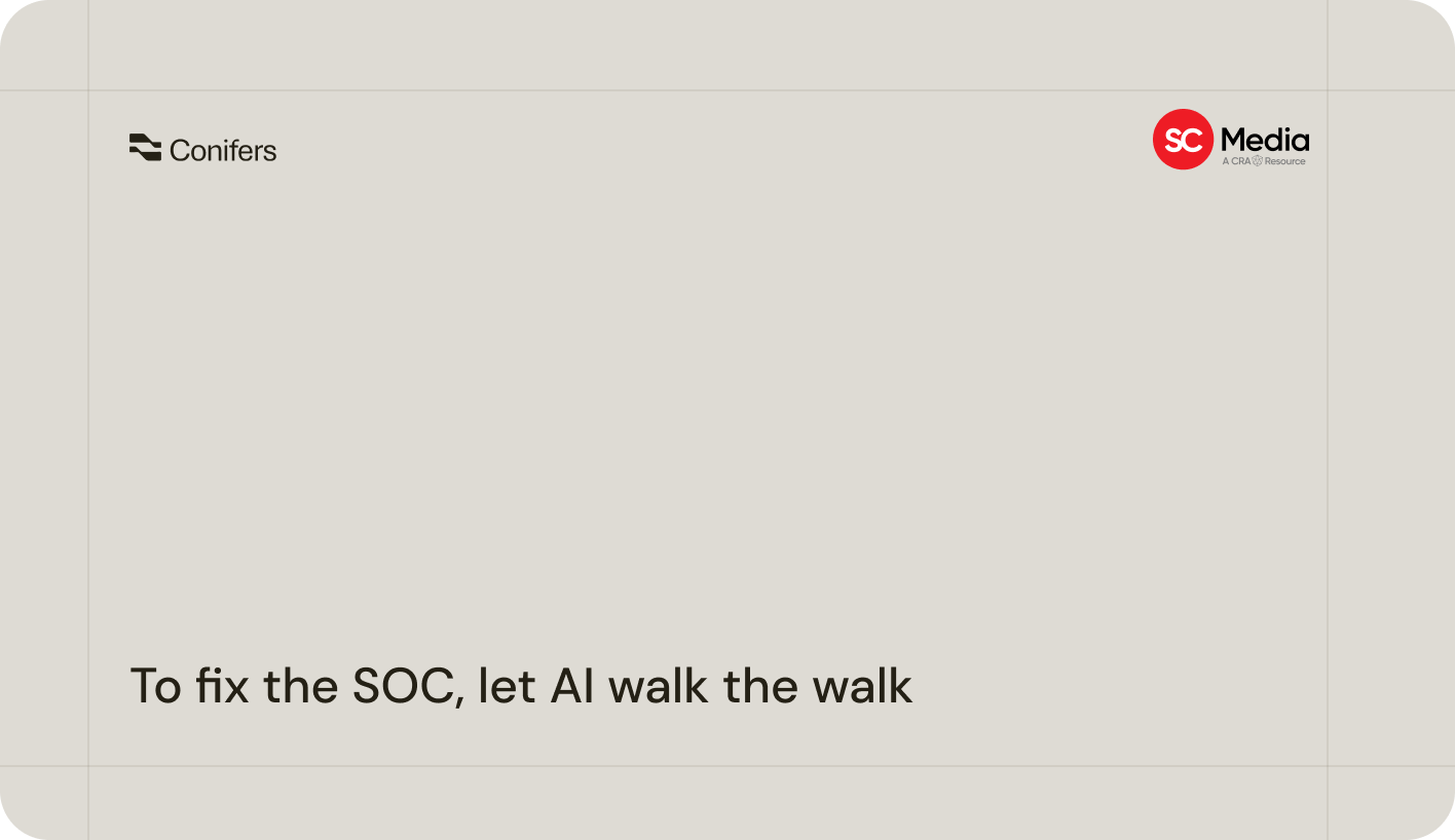 To fix the SOC, let AI walk the walk