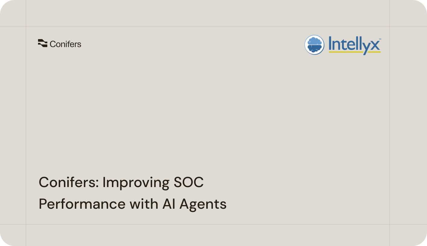 Conifers: Improving SOC Performance with AI Agents