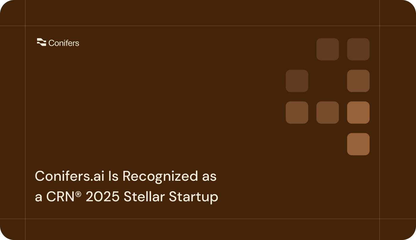 Conifers.ai Is Recognized as a CRN® 2025 Stellar Startup