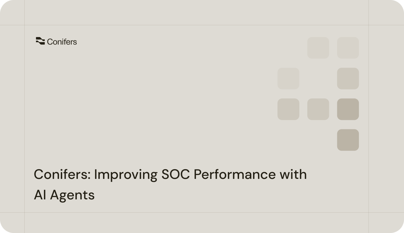 Conifers: Improving SOC Performance with AI Agents