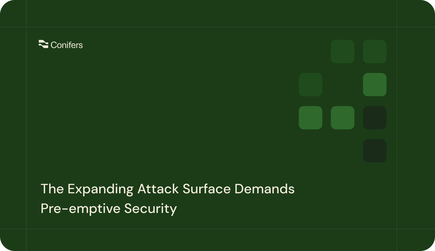 The Expanding Attack Surface Demands Pre-emptive Security