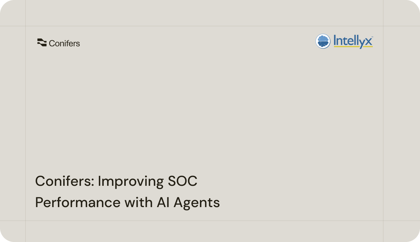Conifers: Improving SOC Performance with AI Agents
