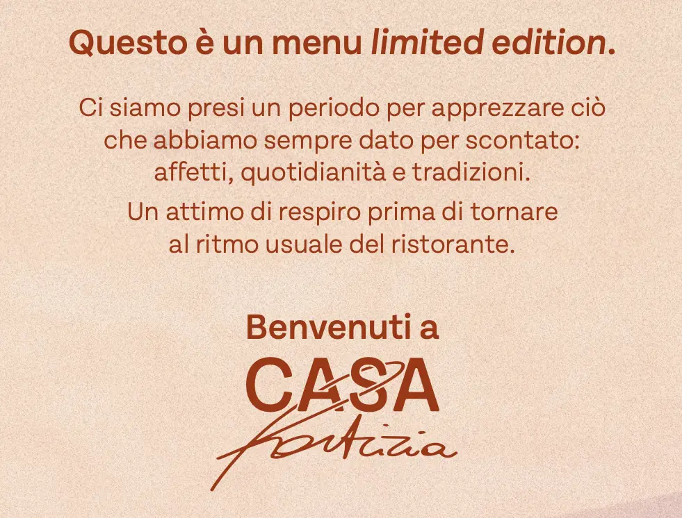 Menu Casa Patrizia