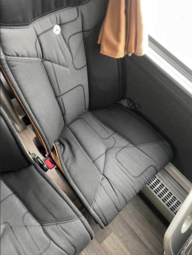 Sièges bus détachés vapeur