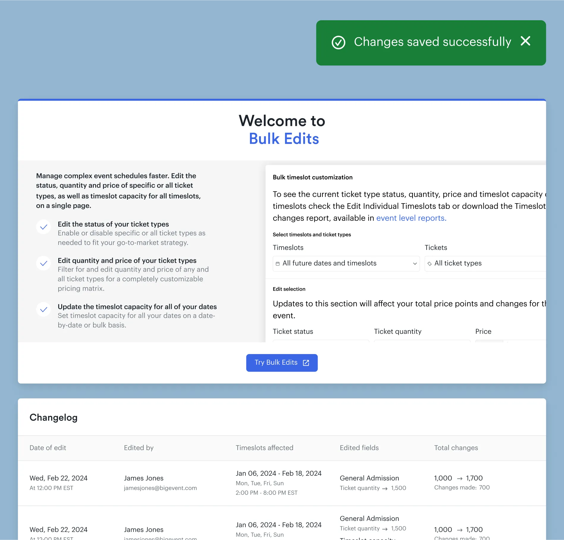 Take me to Bulk Edits case study