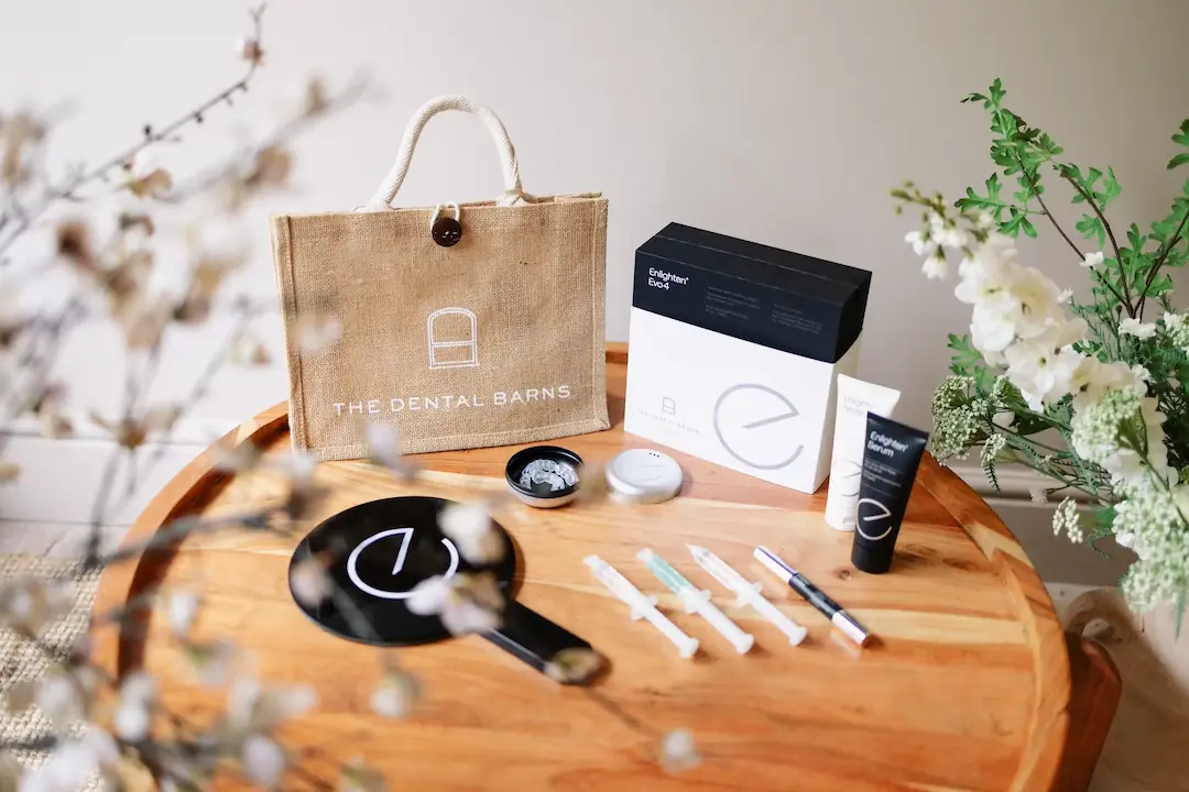 Enlighten teeth whitening at The Dental Barns in Lichfield, near Sutton Coldfield