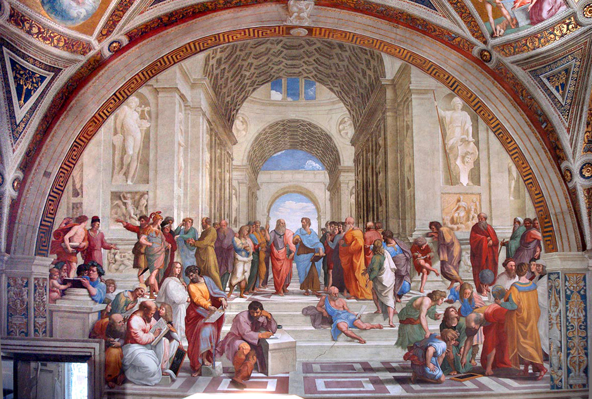 «Escola de Atenas», Rafael Sanzio (1509-1510)