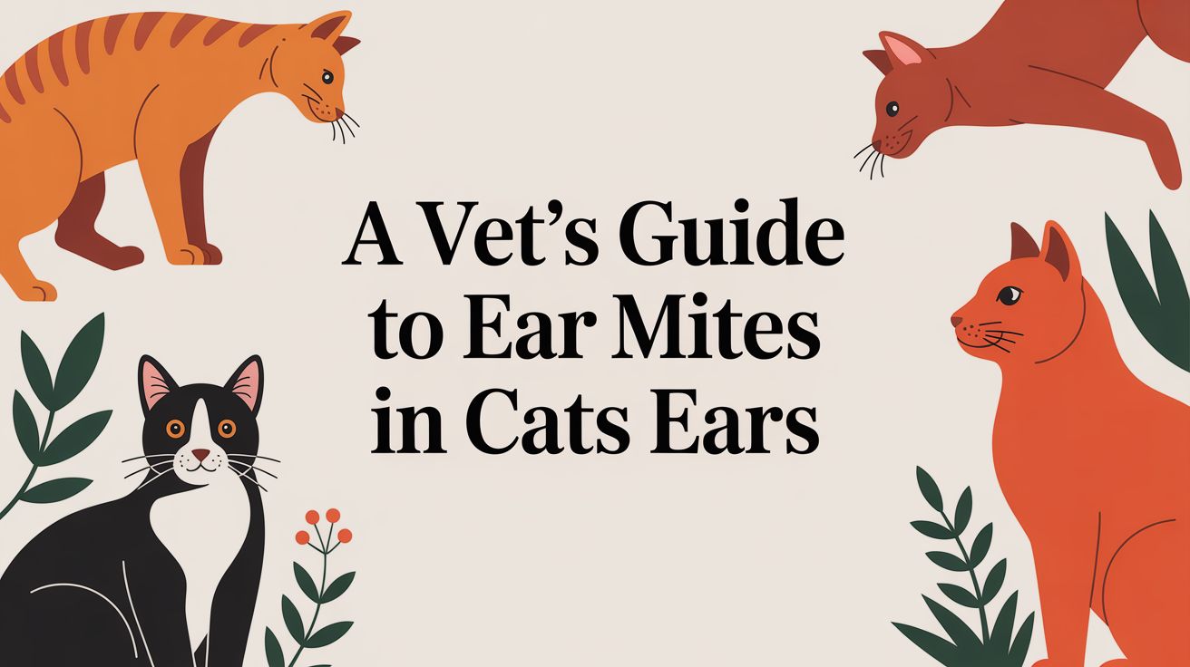 A Vet's Guide to Ear Mites in Cats Ears