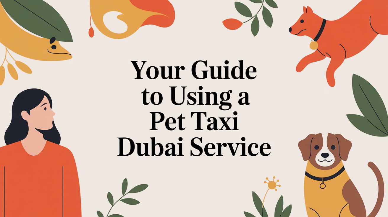 Your Guide to Using a Pet Taxi Dubai Service