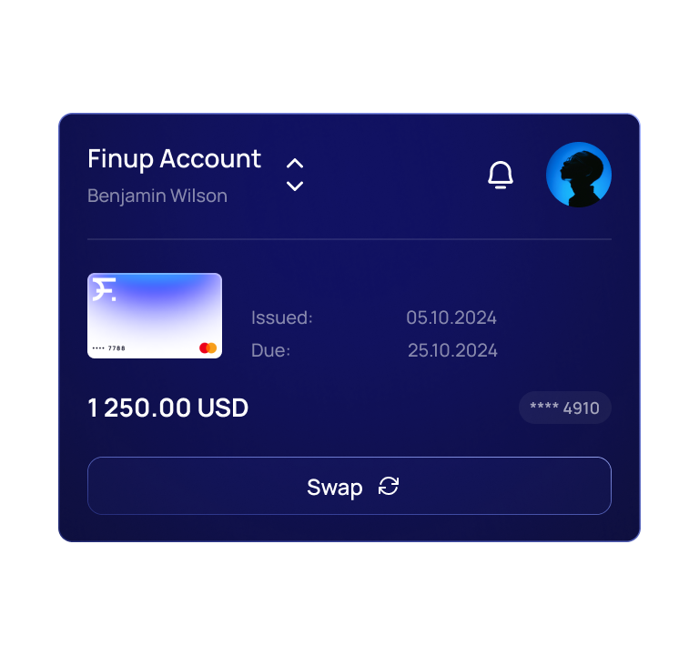 Finup — Issue unlimited cards & fund them with crypto - image№6