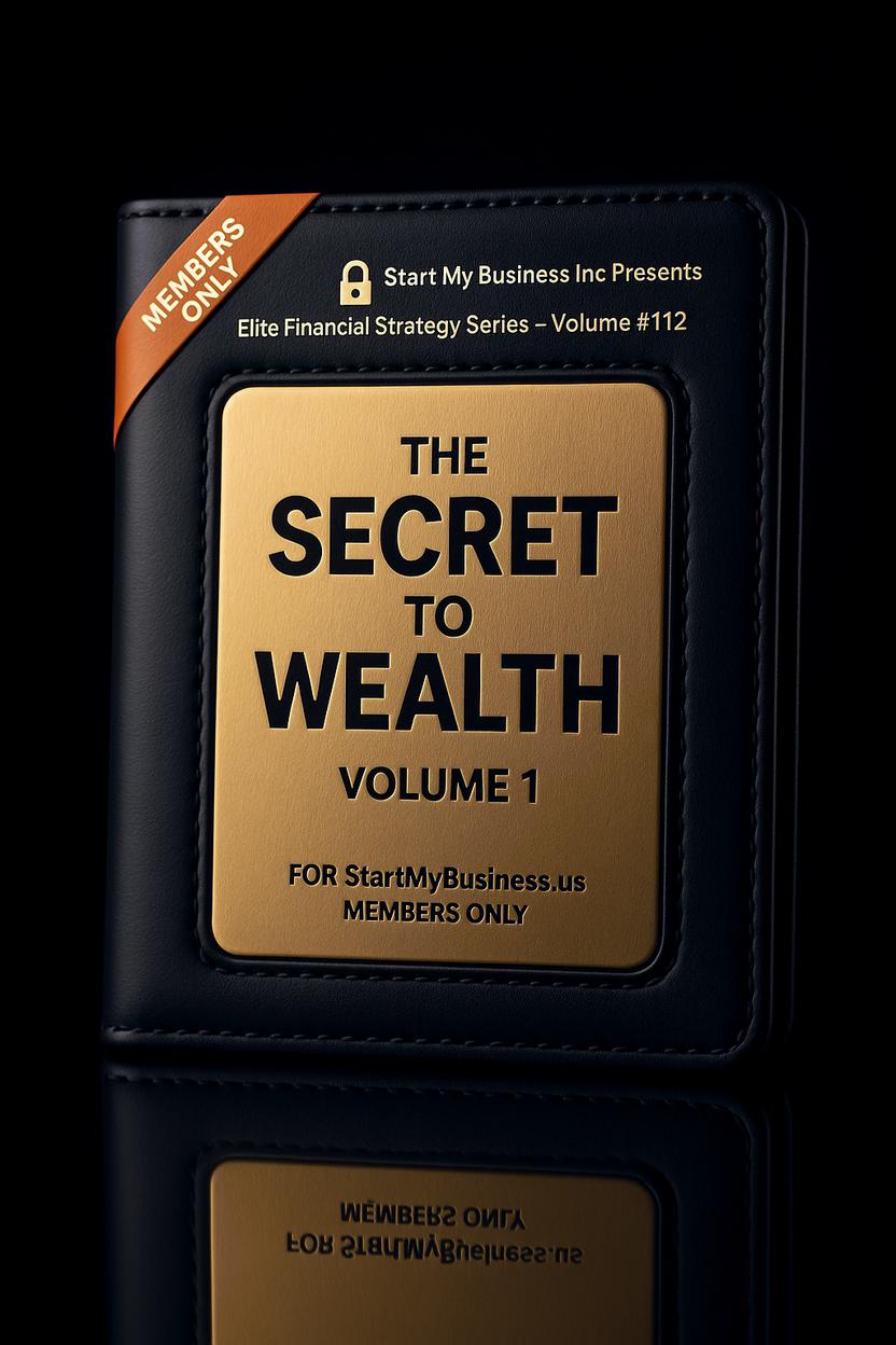 The Secret to Wealth Volume 1 Cover