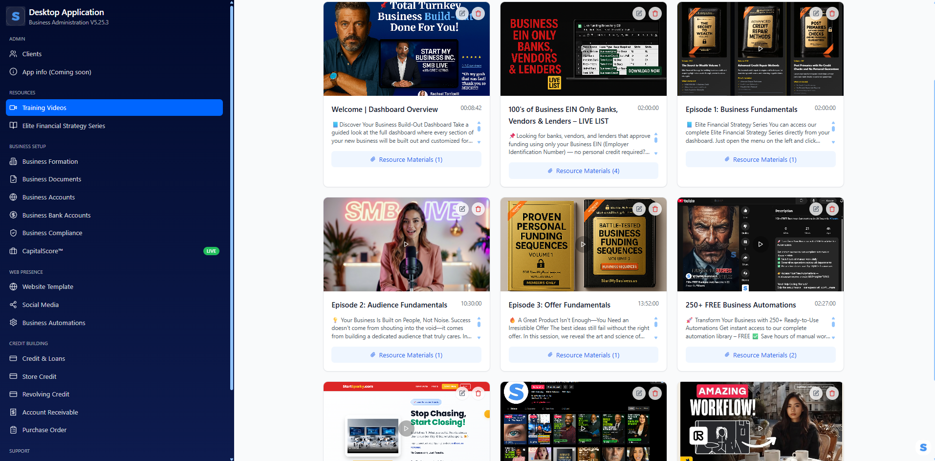 Free business resources preview