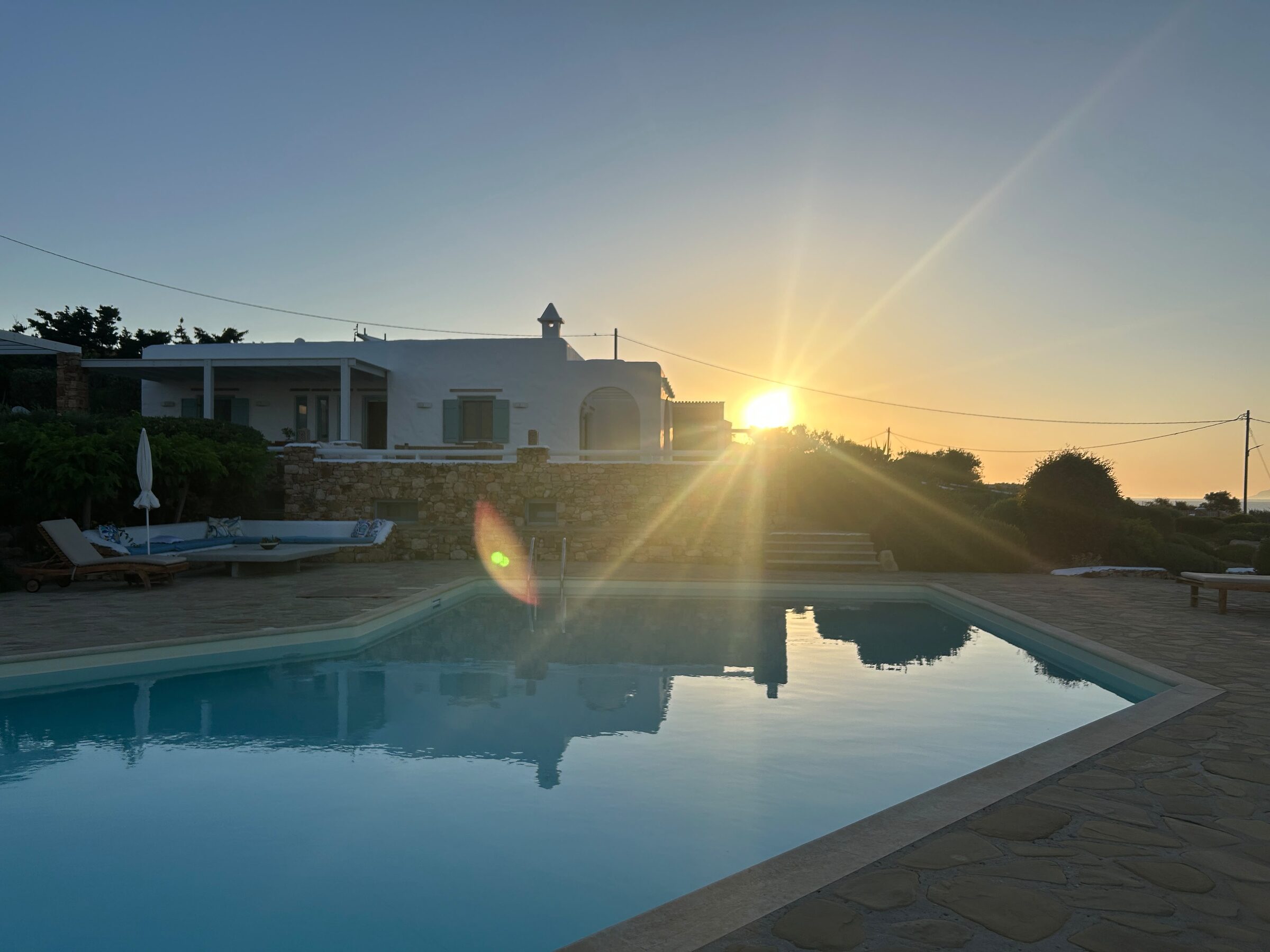 Sunset over Koufonisia, Greece